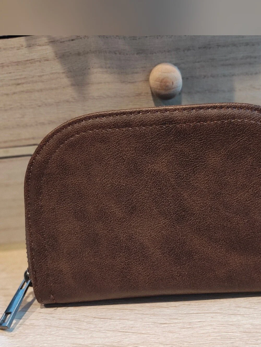Brown Studded Women's Wallet